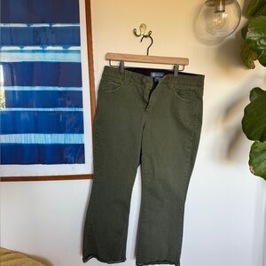 Democracy Forest Green Casual Pants